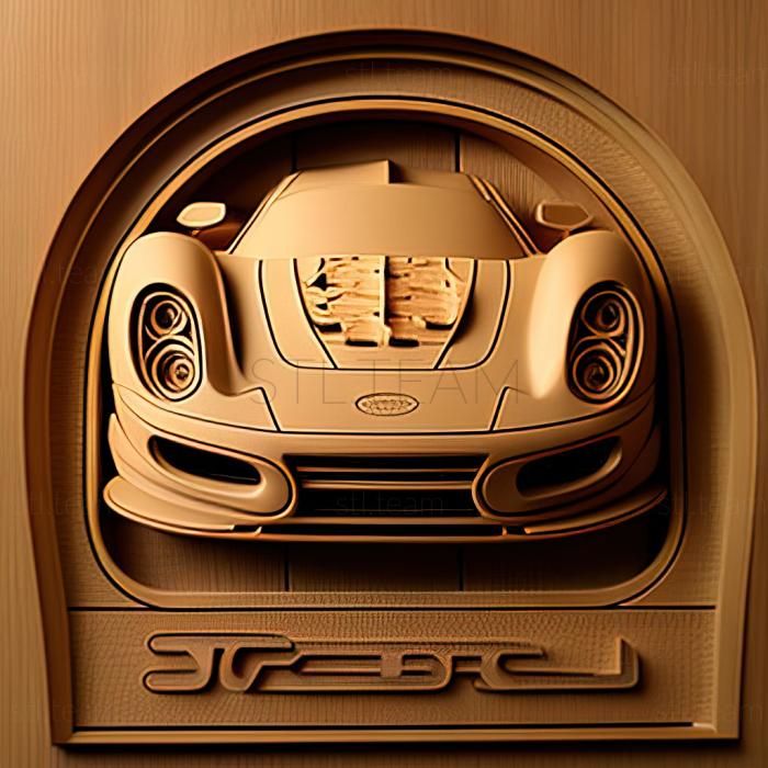 3D model Porsche RS Spyder (STL)
